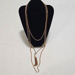 Vintage Gold Chain Necklace